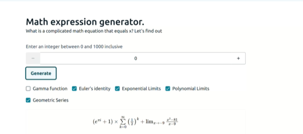 Expression Generator